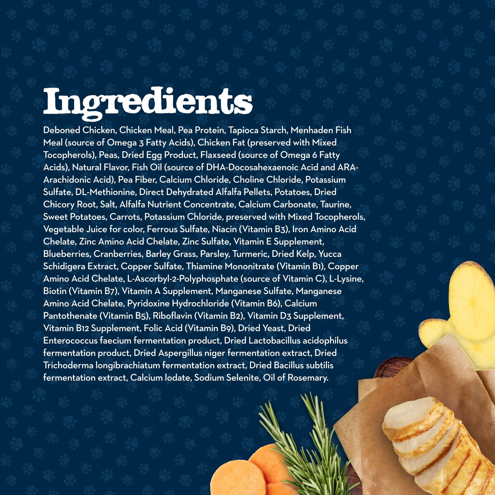 Baby BLUE Natural Kitten Dry Cat Food for Healthy Growth, Chicken, 2-Lb. Bag