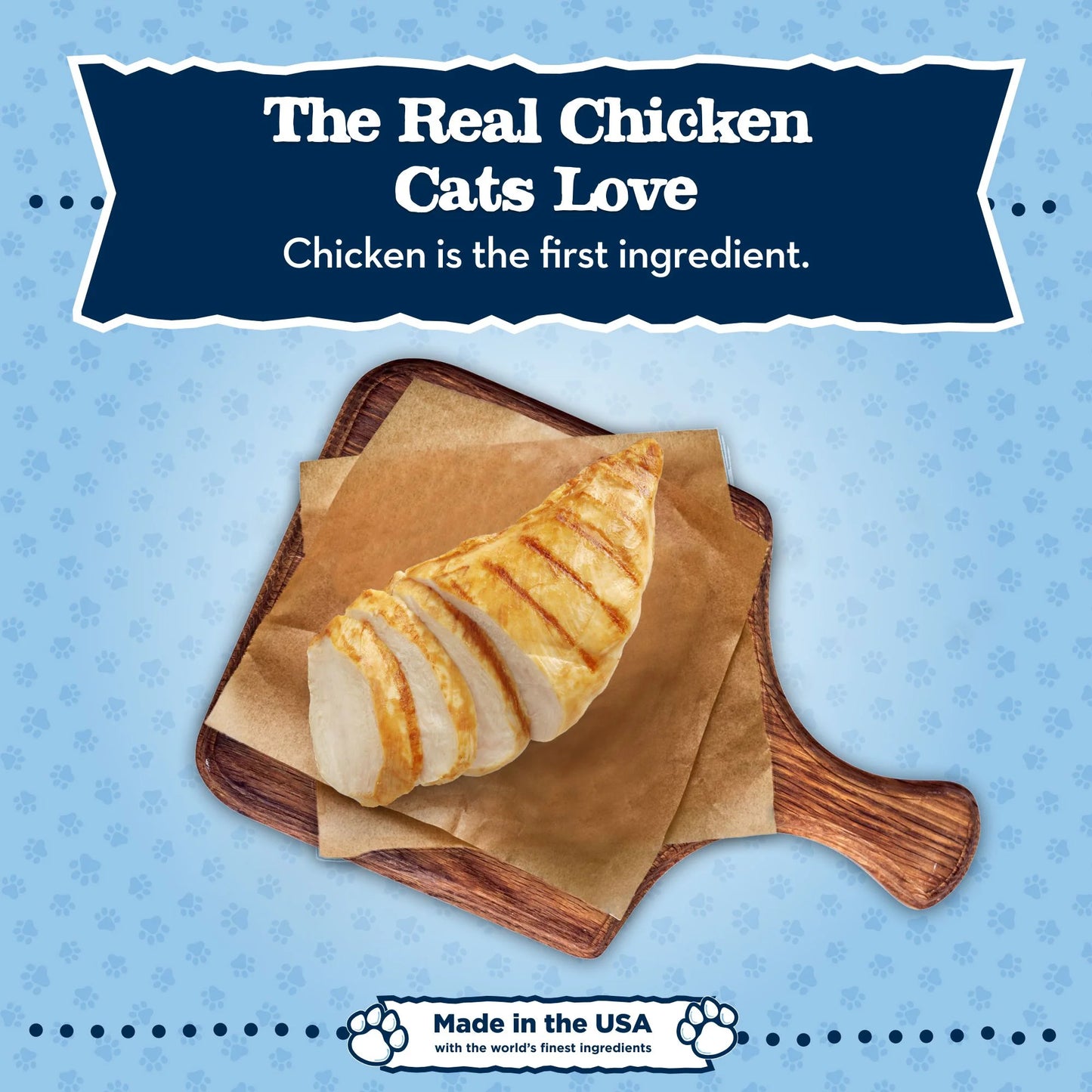 Baby BLUE Natural Kitten Dry Cat Food for Healthy Growth, Chicken, 2-Lb. Bag